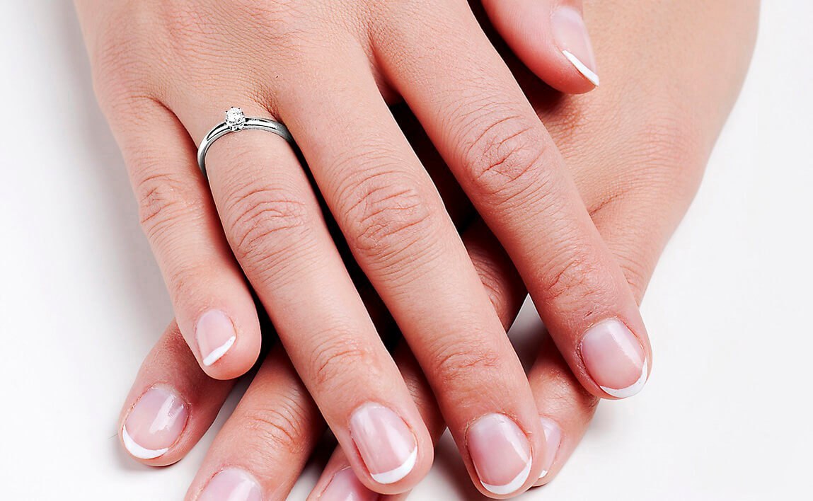 Złoty pierścionek PBD0717 - Diament